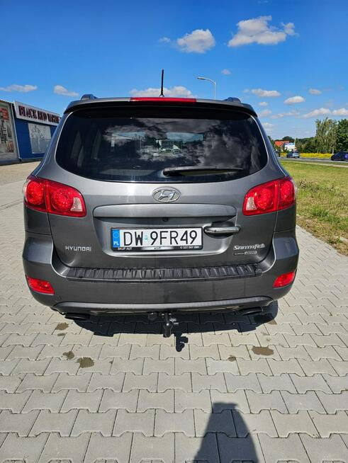 Hyundai Santa Fe CRDi 4WD Automat Skóra Klimatyzacja VAT Marża Głogów - zdjęcie 8