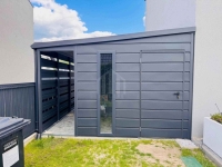 Carport wiata samochodowa 3,5x6 m  drzwi okno dach SO217 Wisła - zdjęcie 6