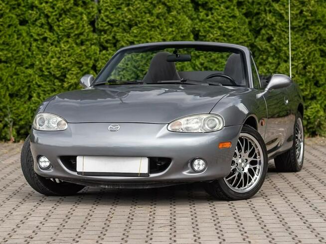 Mazda MX-5 1.6b 110PS Klimatyzacja Alu Stan Kolekcjonerski Podzagajnik - zdjęcie 4