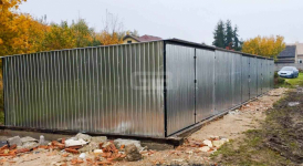 GARAŻ BLASZANY RZĄD 17,5m x 5m - spad tył 4x Brama ocynk GB188 Gryfice - zdjęcie 4