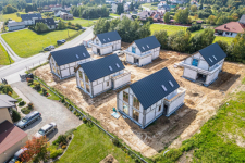 Nowoczesny dom 109 m² z garażem | Duże przeszkleni Malawa - zdjęcie 2