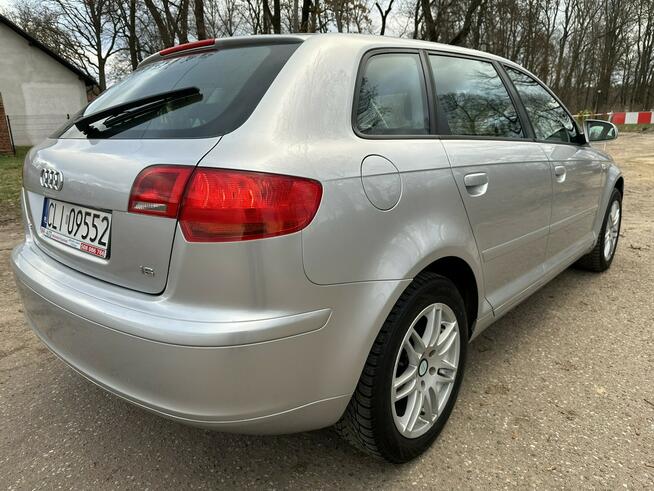 Audi A3 8P 1,6 8V SR 102 KM Sportback ALU Niski Przebieg Super Stan Józefkowo - zdjęcie 9