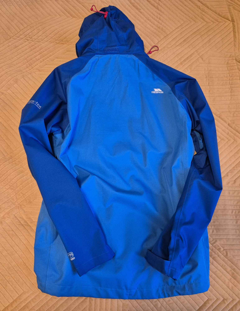 Męska kurtka przeciwdeszczowa Trespass Boone Jasnoniebieska L - Nowa! Bemowo - zdjęcie 5
