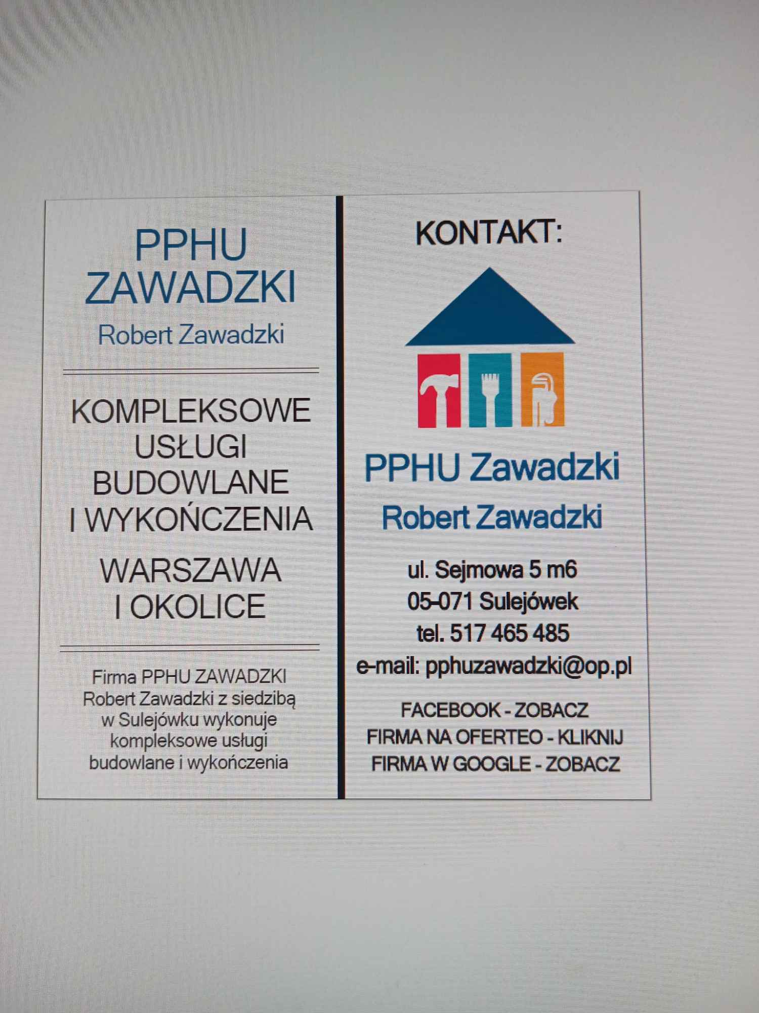 PPHU Zawadzki Sulejówek - zdjęcie 1