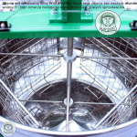 Miodarka 4Ramkowa Ręczno-Elektryczna Wielkopolsa Diagonalna Nierdzewna Jaśliska - zdjęcie 9