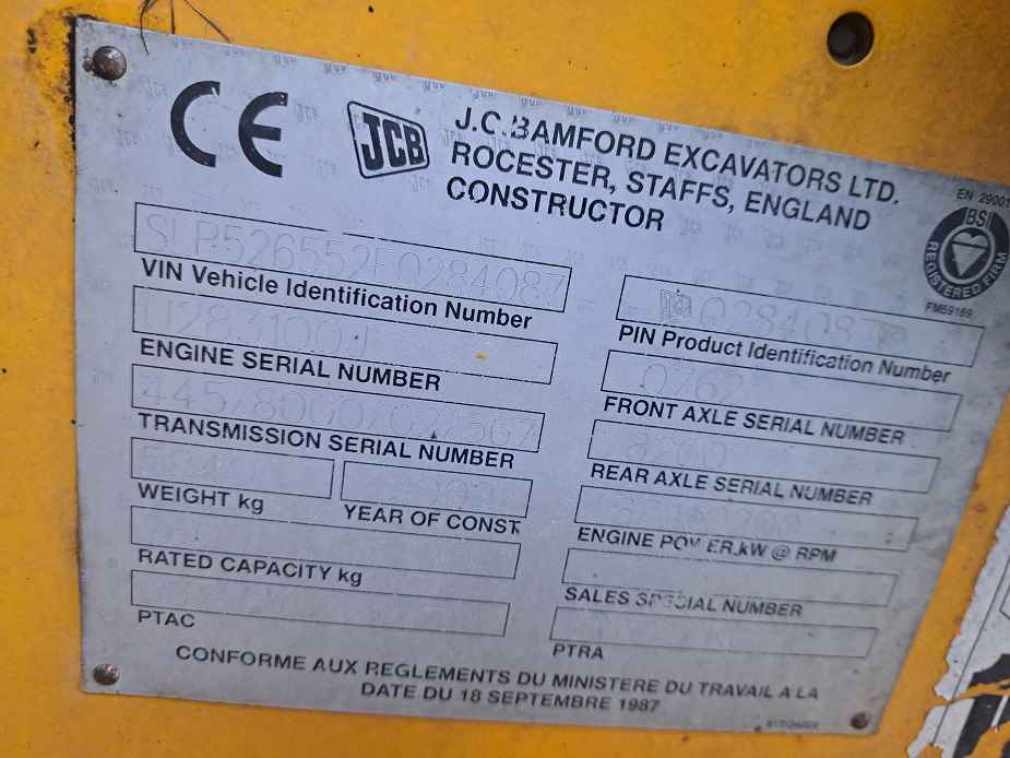 ładowarka teleskopowa JCB / 2002rok Tybory-Jeziernia - zdjęcie 6