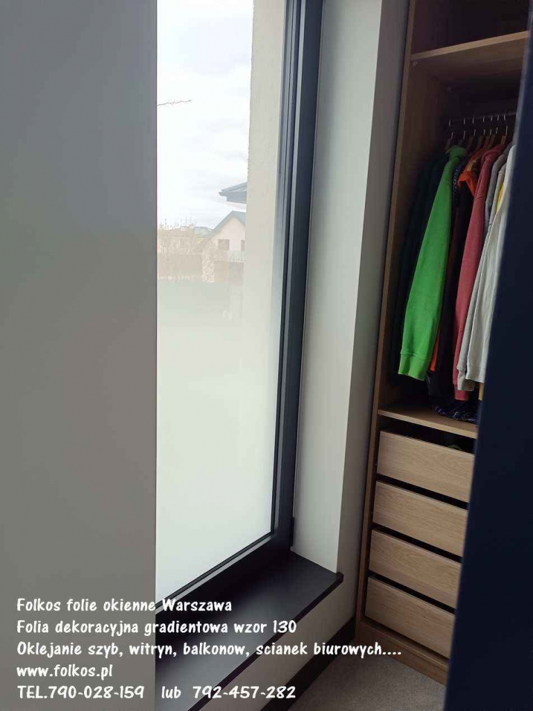 Folia dekoracyjna GRADIENTOWA Mgła -sprzedaż, montaż Białołęka - zdjęcie 9