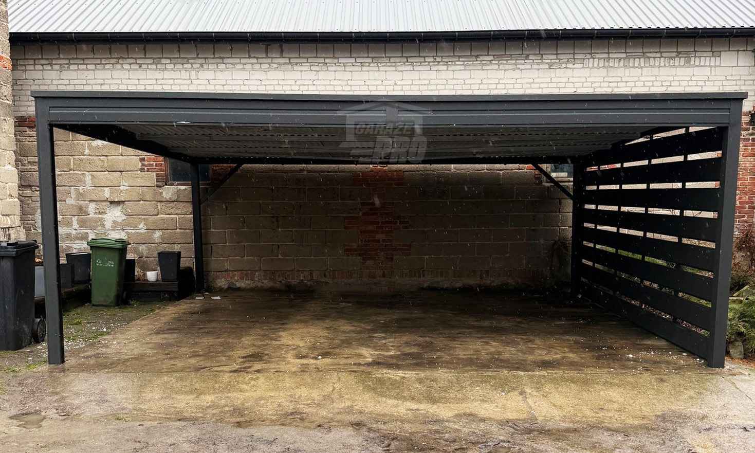 Carport - wiata samochodowa 6x5 m - dodatkowa zabudowa dach  GP735 Braniewo - zdjęcie 2