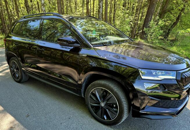 Skoda Karoq Sportsline koncowka 2023 benzyna salon polska Brusów - zdjęcie 5