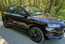 Skoda Karoq Sportsline koncowka 2023 benzyna salon polska Brusów - zdjęcie 5
