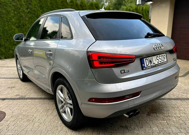 Audi Q3 2.0TFSI 211KM Quattro S Tronik Skóry Panorama Zarejestrowana Wrocław - zdjęcie 6