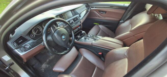 bmw 520D wymieniony rozrząd skóra duza navi Psie Pole - zdjęcie 6