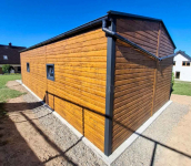 Garaż blaszany 5x6m - brama uchylna drzwi 2x okno rynny dach TS1177 Kołobrzeg - zdjęcie 5
