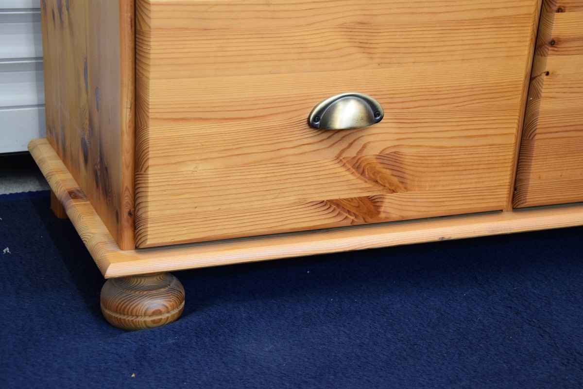 komoda z szufladami z drewna sosnowego - jak nowa Olsztyn - zdjęcie 6