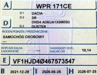Dacia Duster 4X4 SalonPL 1.5 BluedCi 115KM Comfort FV23% Sokołów - zdjęcie 7