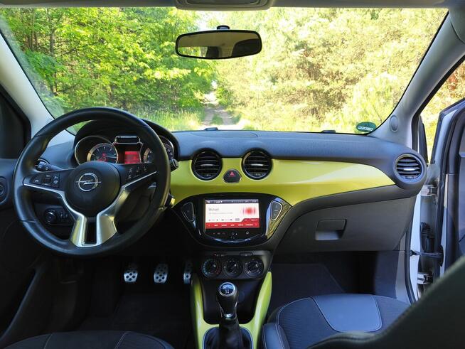 Opel Adam 1.2 Benzyna Klima Półskóra Tempomat Alu z Niemiec Kłobuck - zdjęcie 9