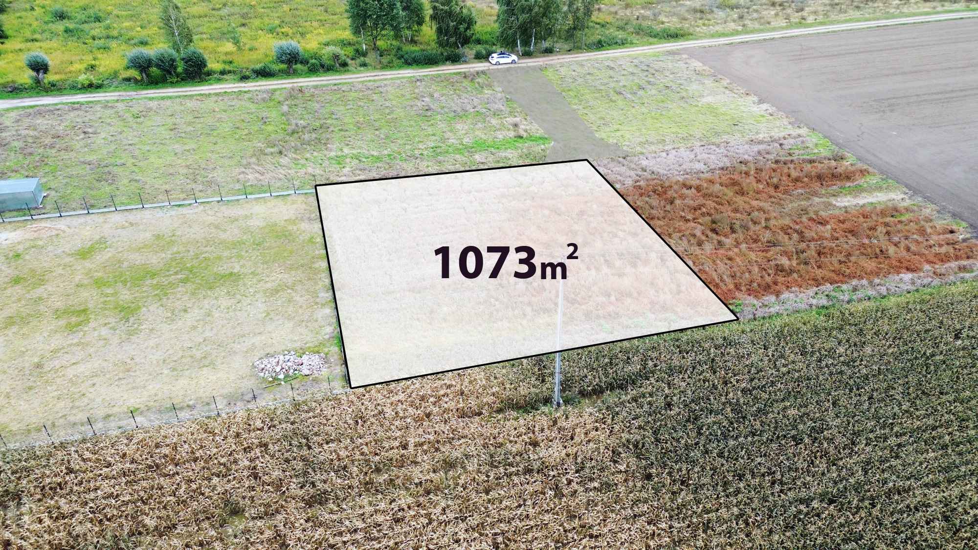 Działka Budowlana Radzanowo - Begno 1073 m2 WYDANE WZ Radzanowo - zdjęcie 3