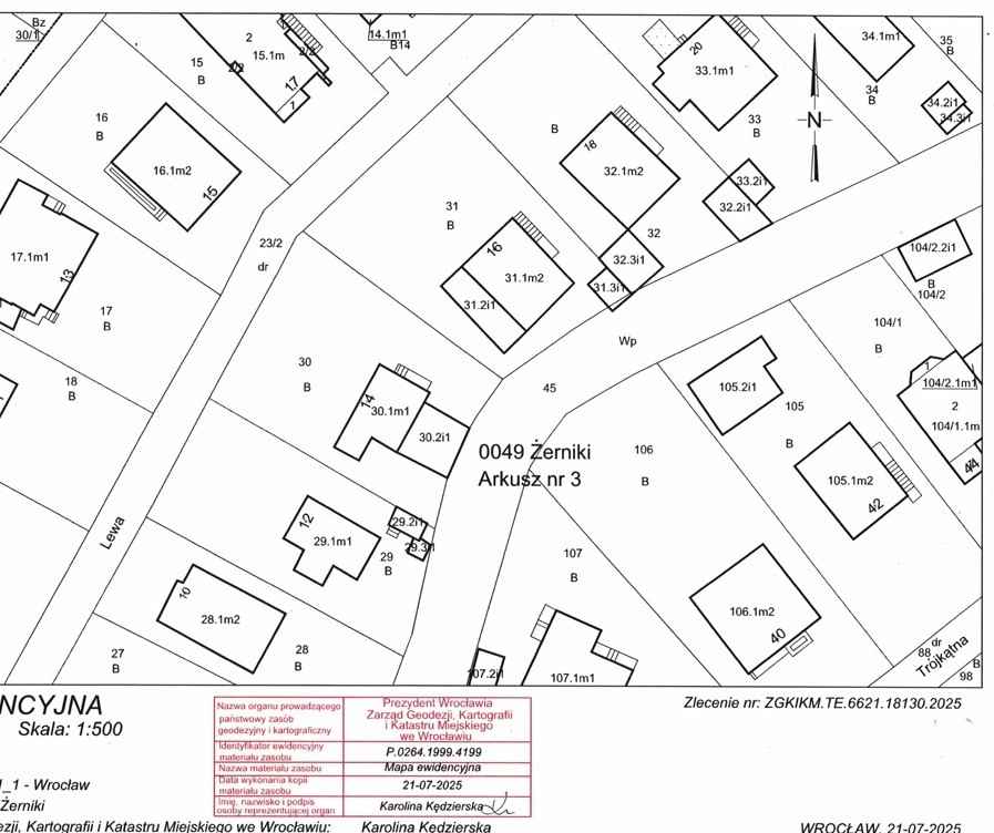 Działka Budowlana (630 m2) okolice Lewej MEDIA (Wrocław) Fabryczna - zdjęcie 10