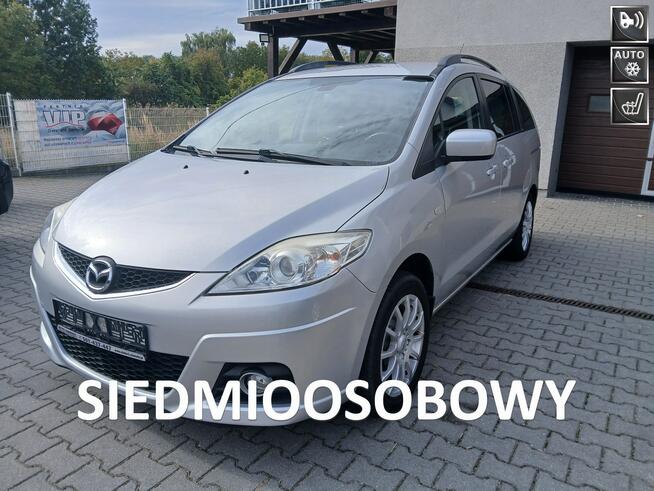 Mazda 5 1.8i 7osób alufelgi klimatronik czujniki stan BDB Gryfino - zdjęcie 1