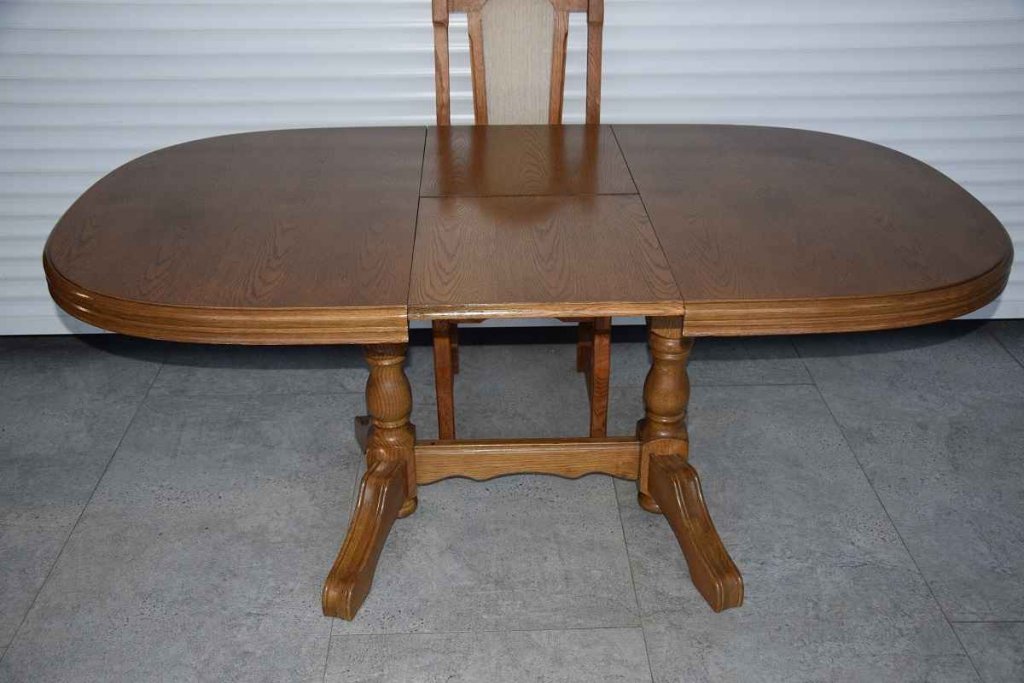 stół rozkładany i 4 krzesła - komplet w super stanie Olsztyn - zdjęcie 4