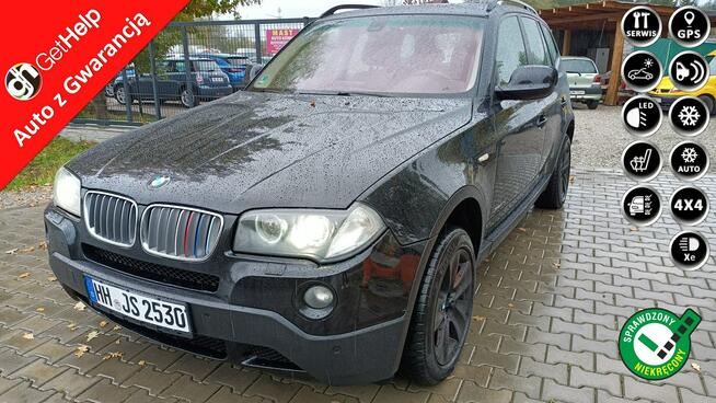 BMW X3 B. zadbana. 100% Oryg. lakier Full opcja. X-Drive Exclusive Stare Budy - zdjęcie 1