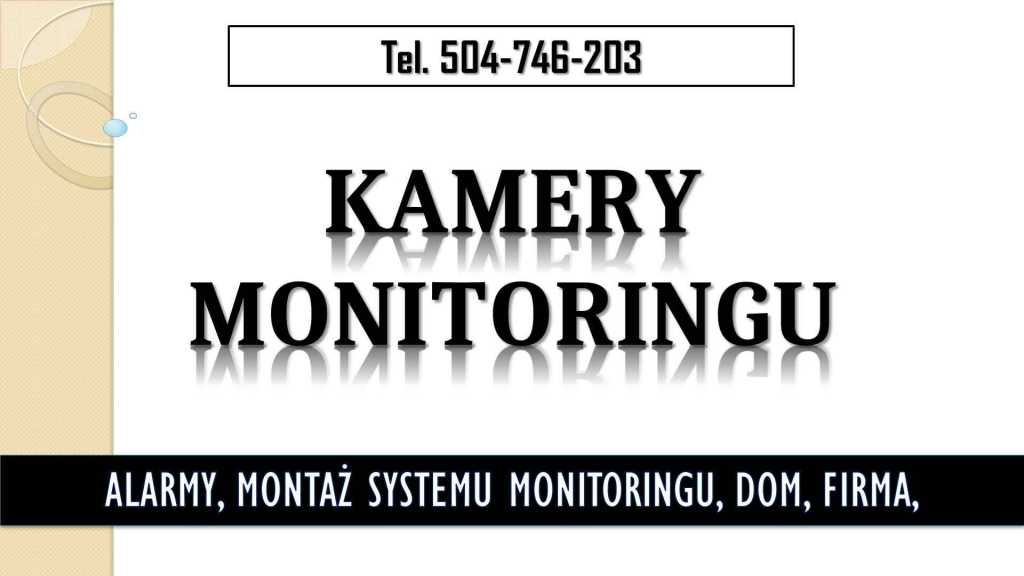 Montaż monitoringu, Wrocław tel. 504-746-203, cena, monitoring, kamery Psie Pole - zdjęcie 1