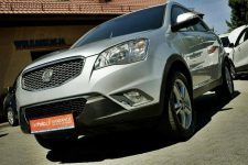 SsangYong Korando 2,0i Klima, alu R18, skóra, 150KM, 2013r.
