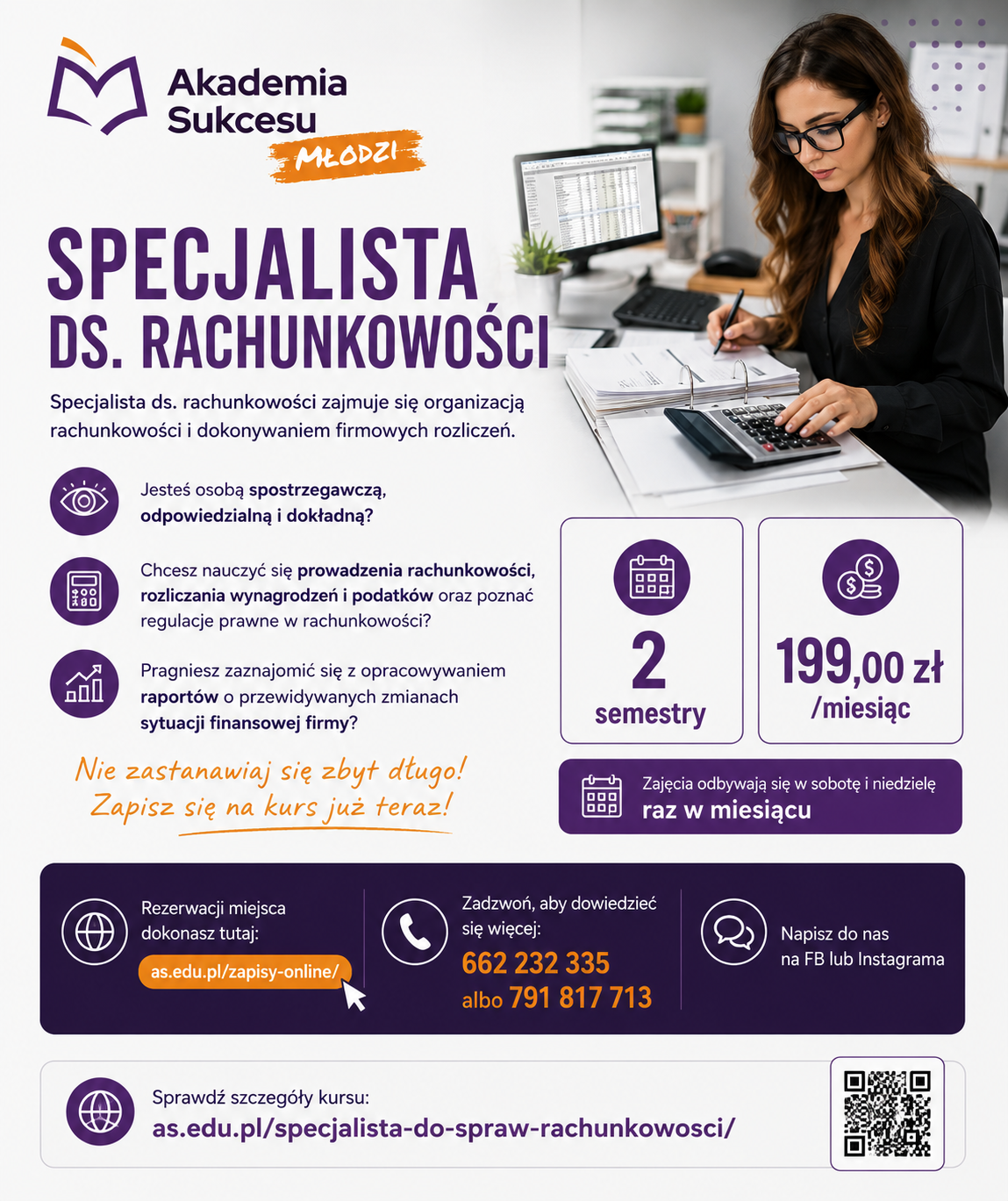 SPECJALISTA DS. RACHUNKOWOŚCI- KURS ONLINE! Suwałki - zdjęcie 1