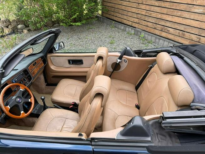 Saab 900 2.0 16V Cabrio KROKODYL Klasyk Polecam Mysłowice - zdjęcie 12