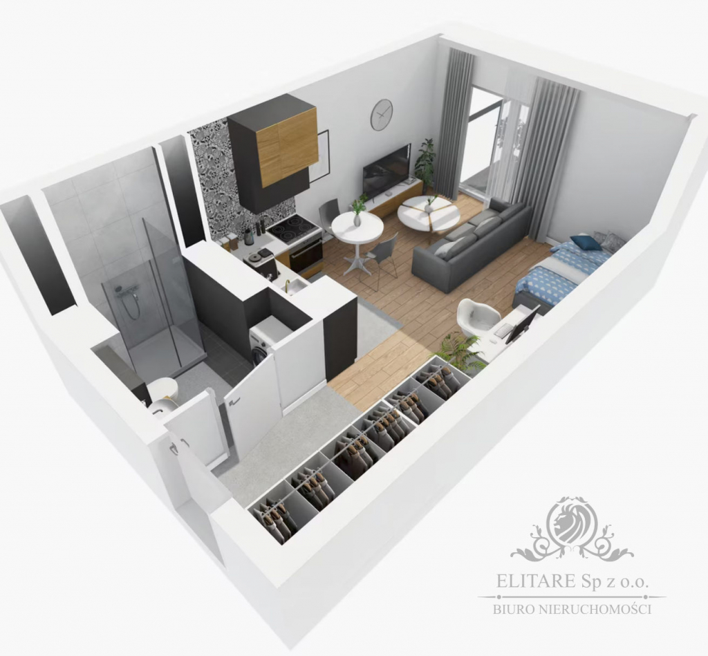 Mieszkanie NOWE 27,66m2 ,1 pok. w Centrum Wrocławia/Stare Miasto Wrocław - zdjęcie 12