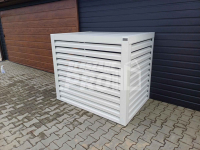 Osłona klimatyzatora - pompy ciepła 120x60x130 cm biały GP311 Fabryczna - zdjęcie 2
