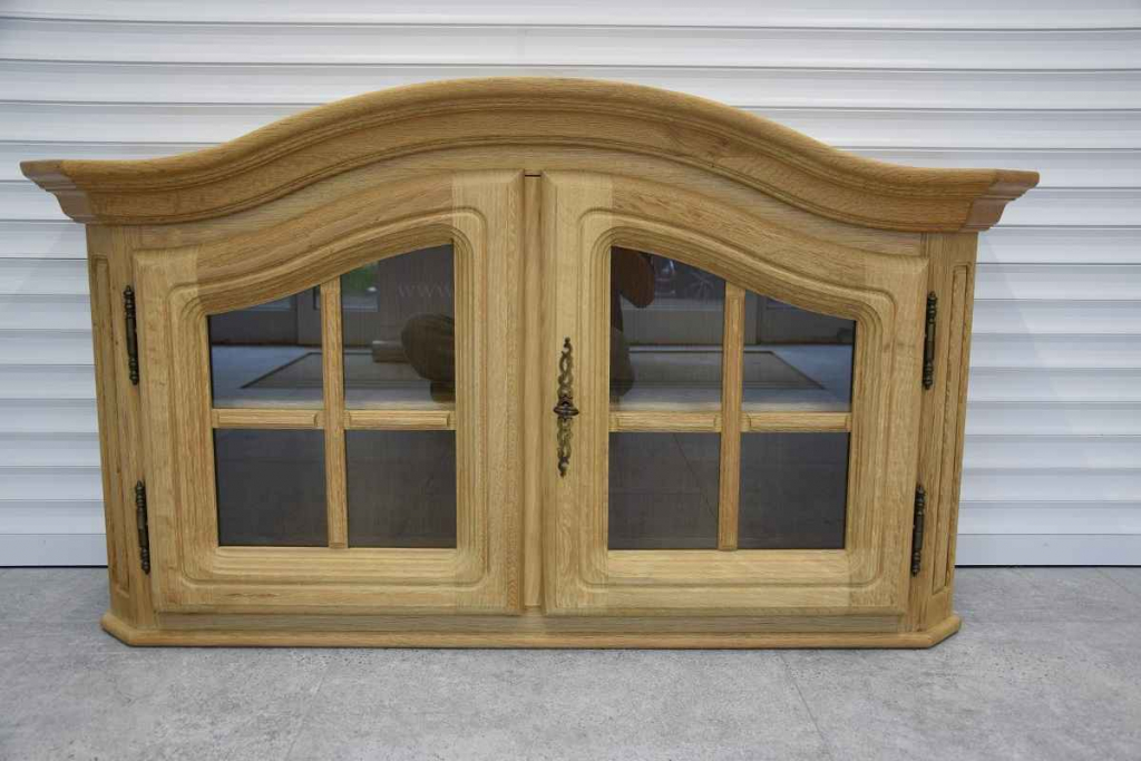 witryna wisząca dębowa - jak nowa Olsztyn - zdjęcie 1