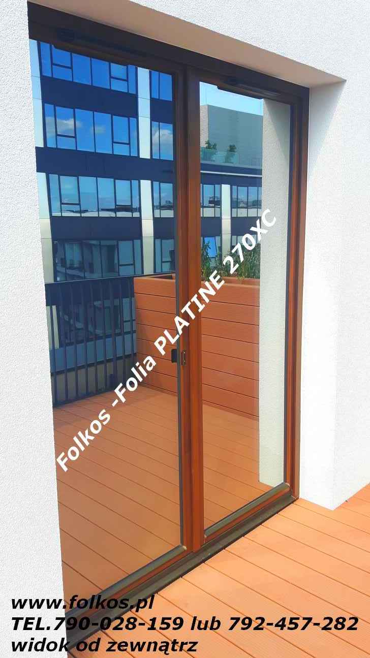 Folia Chrome 270 XC - Folie przeciwsłoneczne zewnętrzne Warszawa Oklej Białołęka - zdjęcie 2