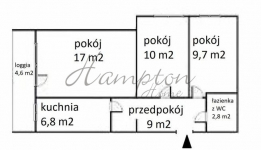 3 pokojowe mieszkanie na Mokotowie Warszawa - zdjęcie 1