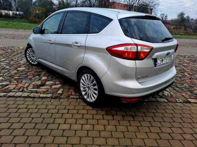 Ford C-Max Wersja Titanium_Panorama_Xenon_Navi_Skóra Świecie - zdjęcie 2