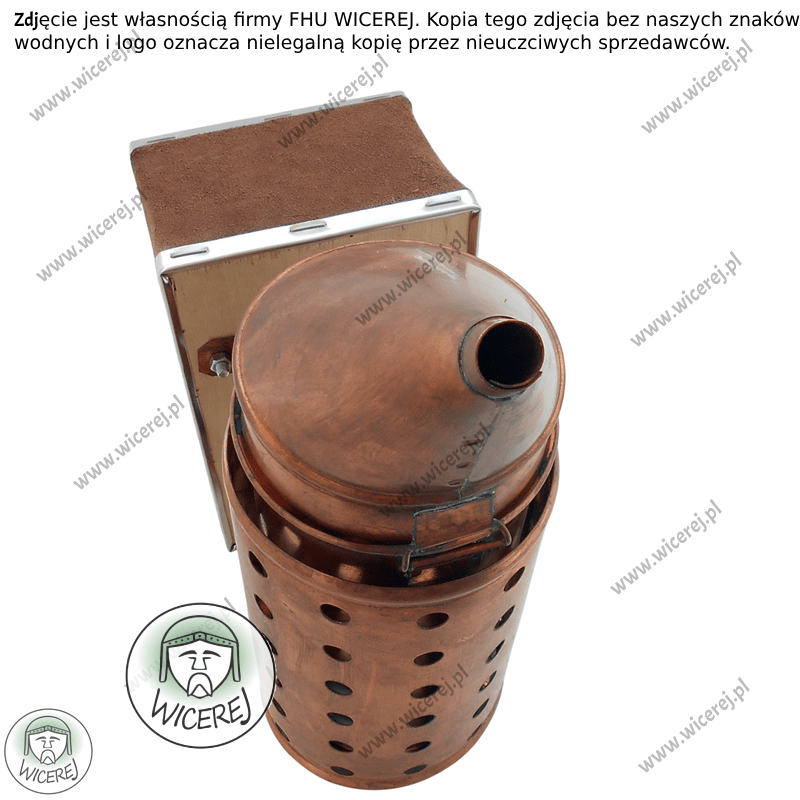 Podkurzacz Solidny Premium Miedziany z Wkładem i z Chłodnicą Odymiacz Jaśliska - zdjęcie 7