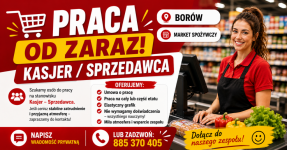 Kasjer - Sprzedawca (k/m/x) Borów