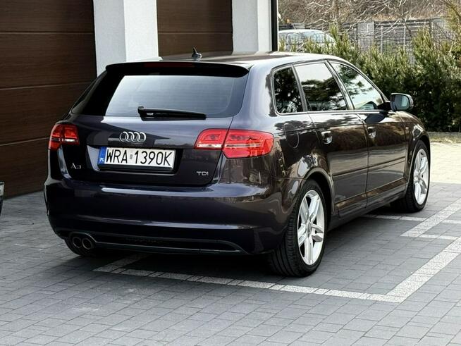 Audi A3 2.0Tdi 170KM Dsg S-line Navi Xenon Led Bose Łopatki Alcantara Radom - zdjęcie 7