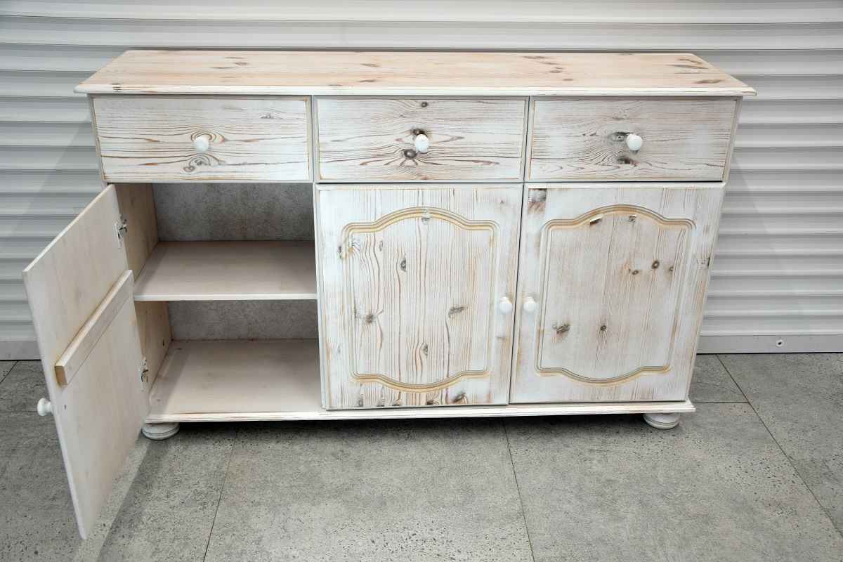 komoda z drewna sosnowego - jak nowa Olsztyn - zdjęcie 4