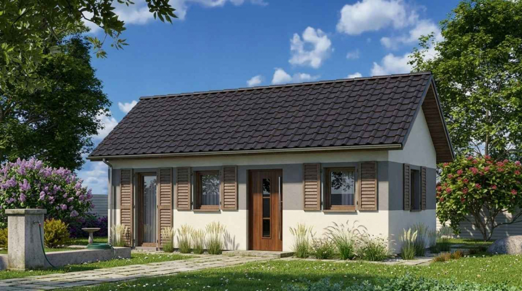 Drewniany Domek 4,8×7,2 m – Letniskowy Całoroczny, Solidne Wykonanie Rzeszów - zdjęcie 1