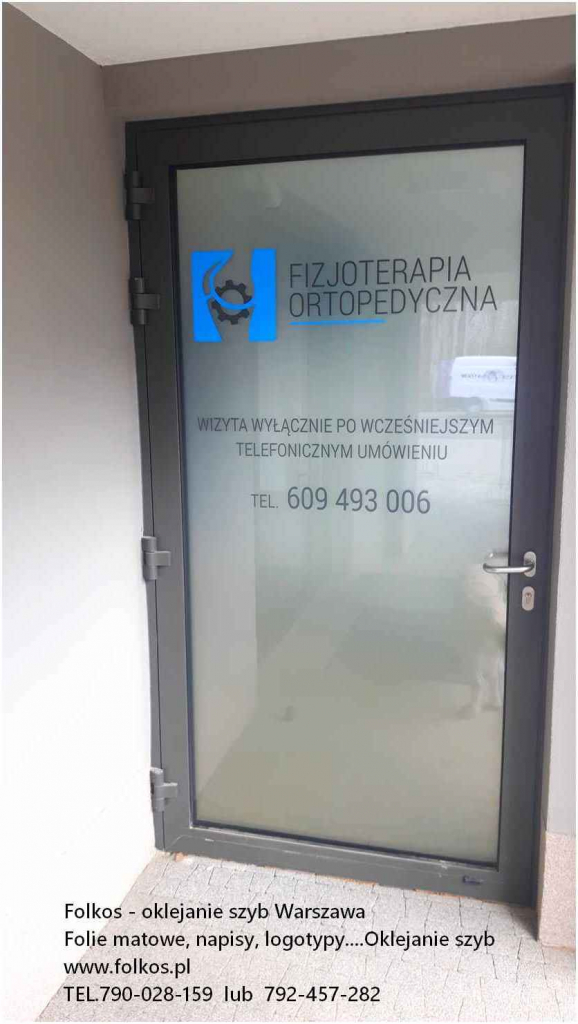 Folia na okna , drzwi, balkony ,ścianki działowe....Oklejanie szyb Mokotów - zdjęcie 10