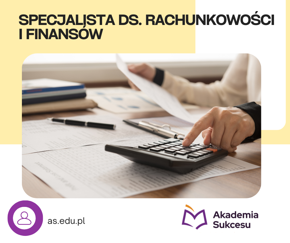 Specjalista ds. rachunkowości-KURS ROCZNY! Suwałki - zdjęcie 1