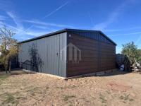 Garaż blaszany 6x5,8m - 2x Brama uchylna - drzwi - rynny SO123 Mysłowice - zdjęcie 6