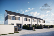 DOM szereg środkowy 102,50m2 z działką 148m2m2, Iwiny Siechnice Iwiny - zdjęcie 2