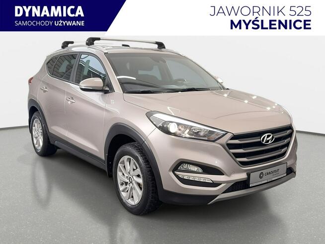 Hyundai Tucson 1.6GDI 132KM M6 2017 r., salon PL, HAK bagażnik dachowy Myślenice - zdjęcie 1