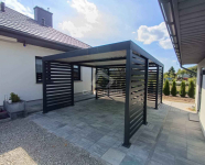 CarPort PREMIUM - wiata samochodowa 4x6  dodatkowa zabudowa CP122 Ostróda - zdjęcie 2