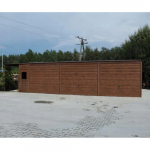 Garaż Premium 10x5 + Wiata 2m