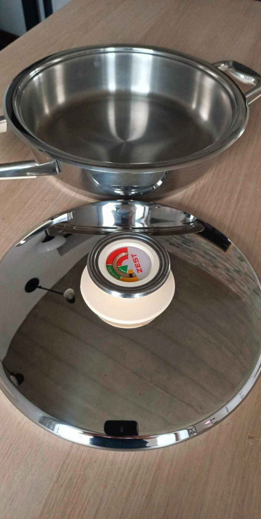 NOWA Patelnia ZEST ZEPTER naczynie z pokrywką 24cm 2,5 litra indukcja- Śródmieście - zdjęcie 2