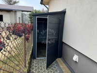 Schowek  domek ogrodowy 1,4x4m  antracyt dach spad w bok ID874 Mysłowice - zdjęcie 3