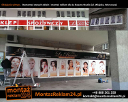 Oklejanie witryn okiennych Warszawa | MontazReklam24.pl Śródmieście - zdjęcie 10